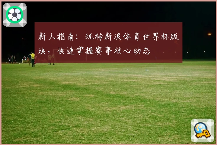 新人指南：玩转新浪体育世界杯版块，快速掌握赛事核心动态